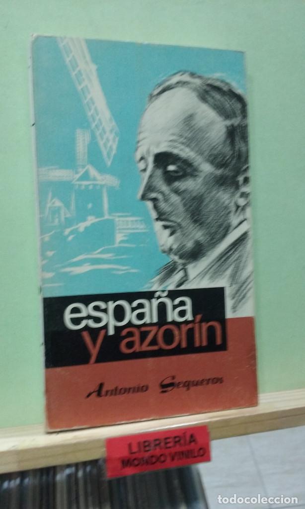 Libros de segunda mano: Espa&ntilde;a y Azor&iacute;n. Antonio Sequeros - Foto 1