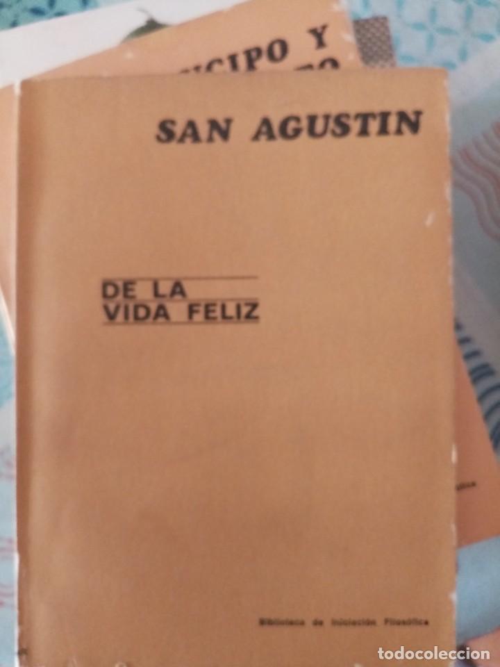 Libros de segunda mano: De la vida feliz de San Agust&iacute;n Biblioteca de iniciaci&oacute;n filos&oacute;fica.