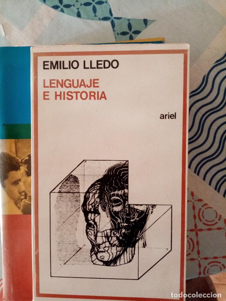 Libros de segunda mano: Lenguaje e historia de E. Lled&oacute; Ed. Ariel - Foto 1