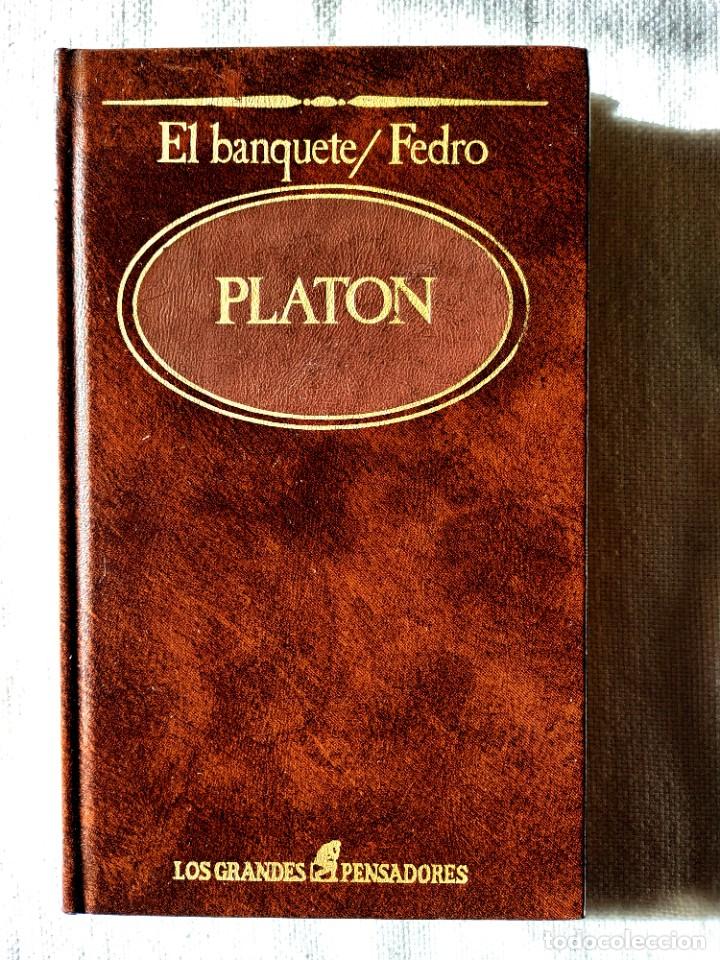 Libros de segunda mano: PLAT&Oacute;N: EL BANQUETE - FEDRO - Foto 1