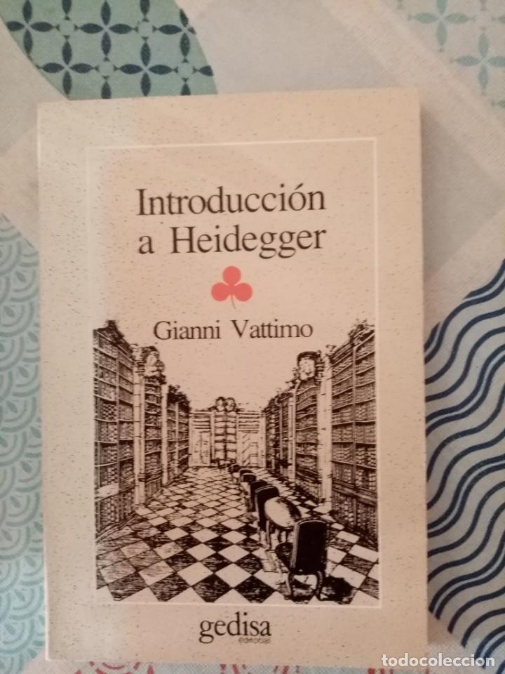 Libros de segunda mano: Introducci&oacute;n a Heidegger de Gianni Vattimo Ed. Gedisa - Foto 1