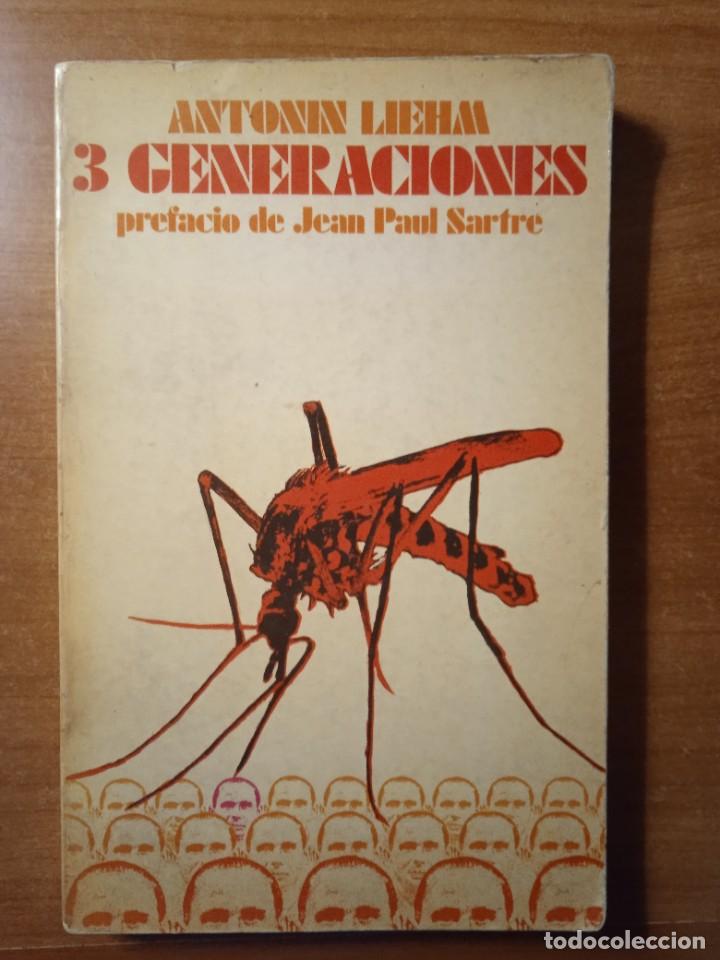Libros de segunda mano: 3 GENERACIONES, ANTONIO LIEHM - Foto 1