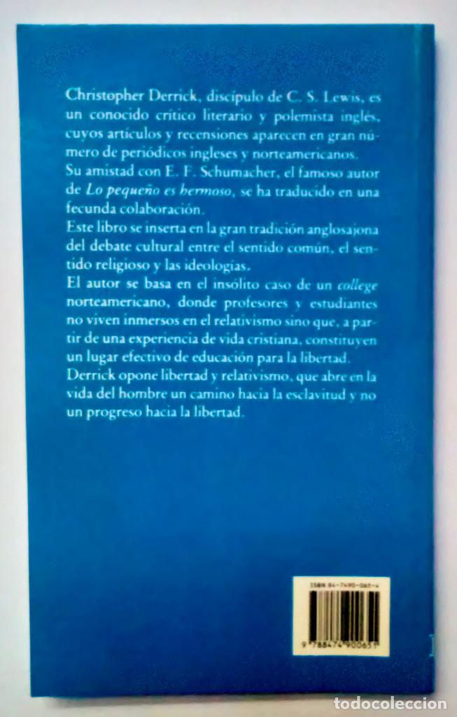 Libros de segunda mano: HUID DEL ESCEPTICISMO. CHRISTOPHER DERRICK. - Foto 2
