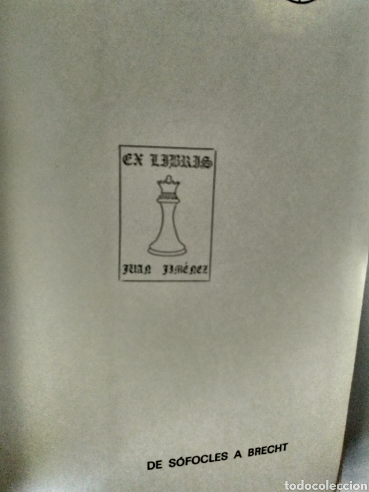 Libros de segunda mano: De S&oacute;focles a Brecht / Jos&eacute; S. Lasso de la Vega - Foto 2