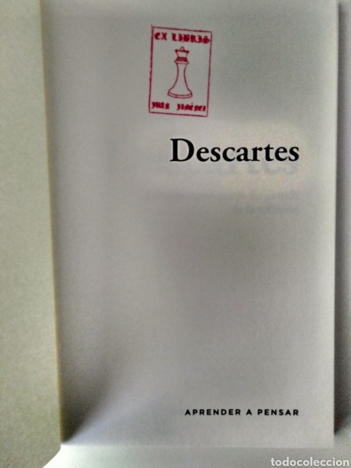 Libros de segunda mano: Descartes. Colecci&oacute;n Aprende a pensar. RBA - Foto 3