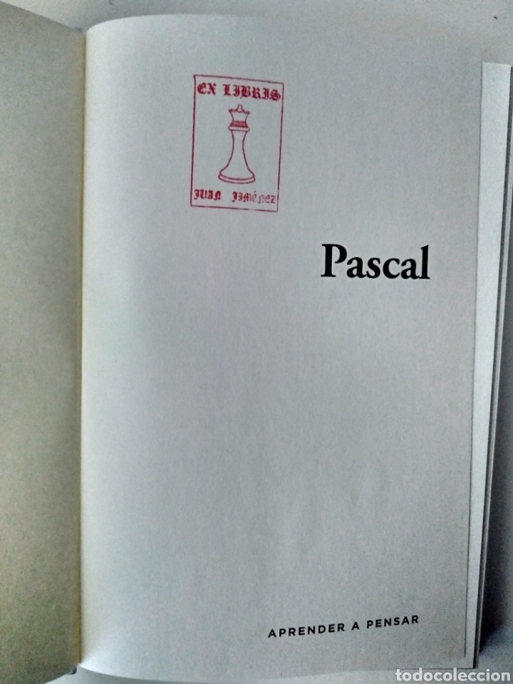 Libros de segunda mano: Pascal. Colecci&oacute;n Aprende a pensar. RBA - Foto 3