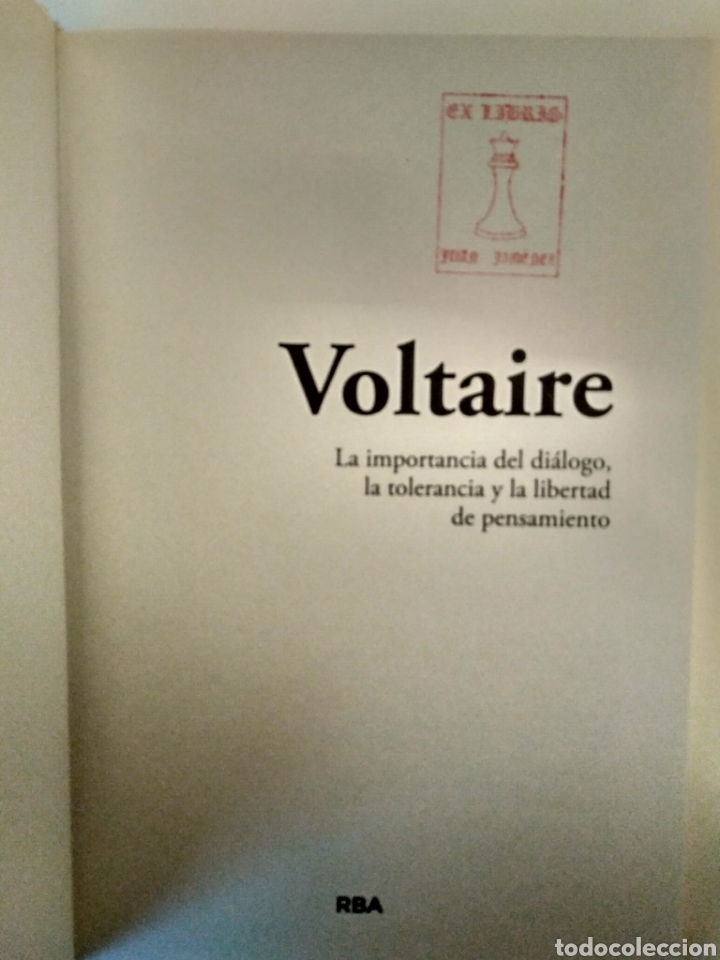 Libros de segunda mano: Voltaire. Colecci&oacute;n Aprende a pensar. RBA - Foto 3