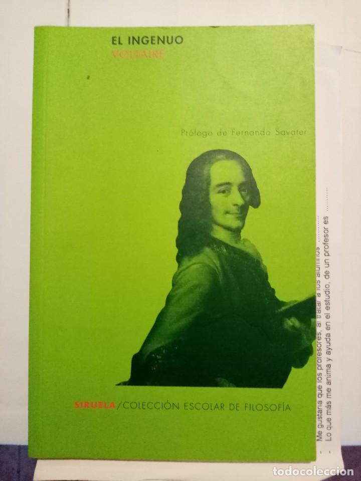 Libros de segunda mano: El ingenuo de Voltaire Ed. Siruela - Foto 1