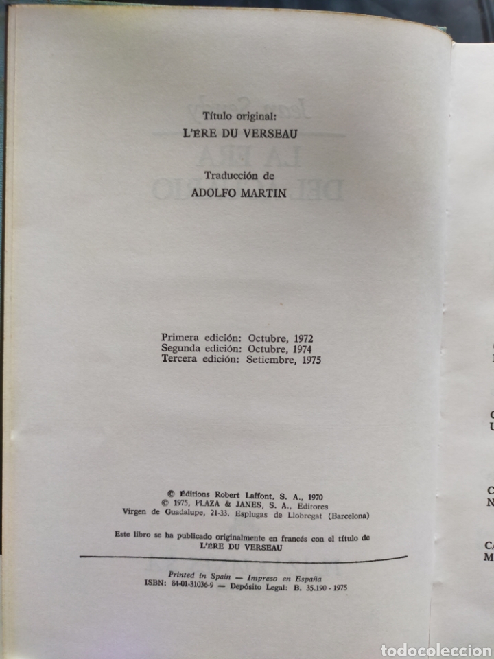 Libros de segunda mano: La era de acuario - Foto 2