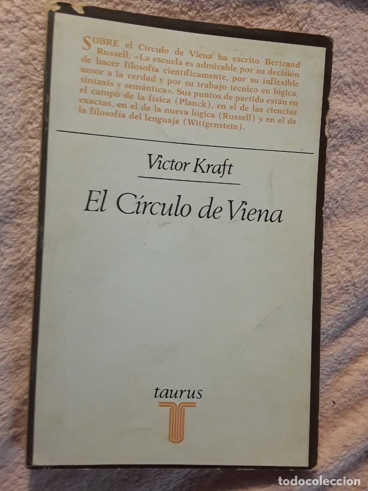 Libros de segunda mano: El C&iacute;rculo de Viena, de Victor Kraft. Taurus, 1977 - Foto 1
