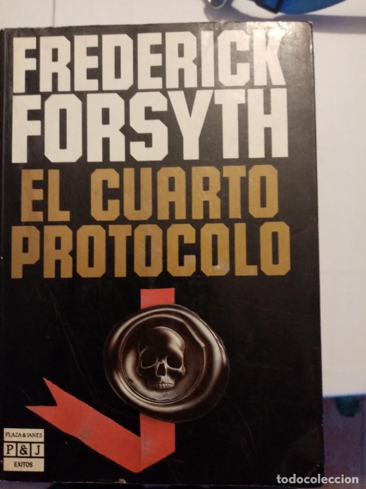 Libros de segunda mano: El cuarto protocolo de Frederick Forsyth Ed. Plaza y Janes - Foto 1