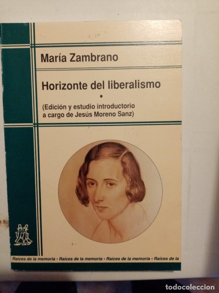 Libros de segunda mano: Horizonte del liberalismo de Mar&iacute;a Zambrano