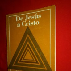Libros de segunda mano: DE JESÚS A CRISTO, RUDOLF STEINER - KIER. Lote 306805918