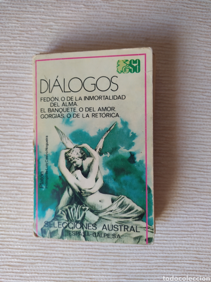 Libros de segunda mano: DI&Aacute;LOGOS- PLAT&Oacute;N-ESPASA- CALPE. S A. 1981. - Foto 1