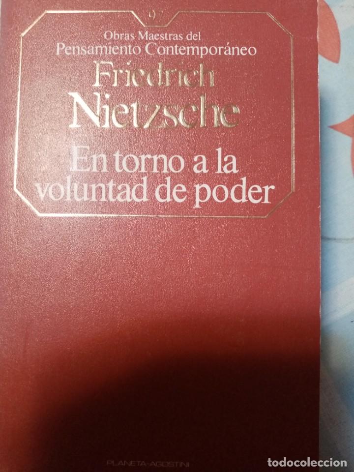 Libros de segunda mano: En torno a la voluntad de poder de Nietzsche Ed. Planeta Agostini - Foto 1