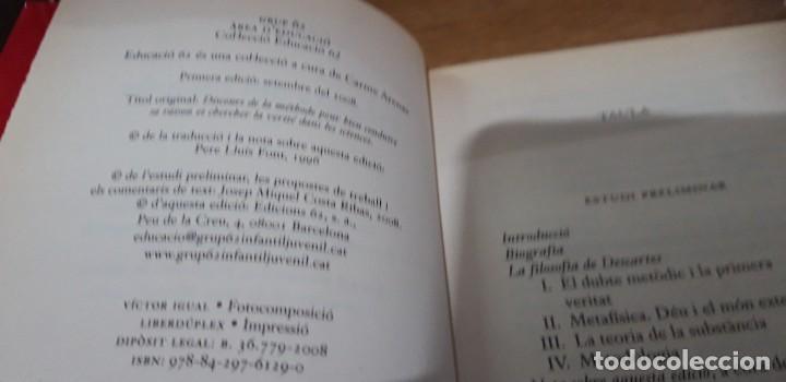 Libros de segunda mano: Discurs del m&egrave;tode (Educaci&oacute; 62) - Ren&eacute; Descartes - Foto 1