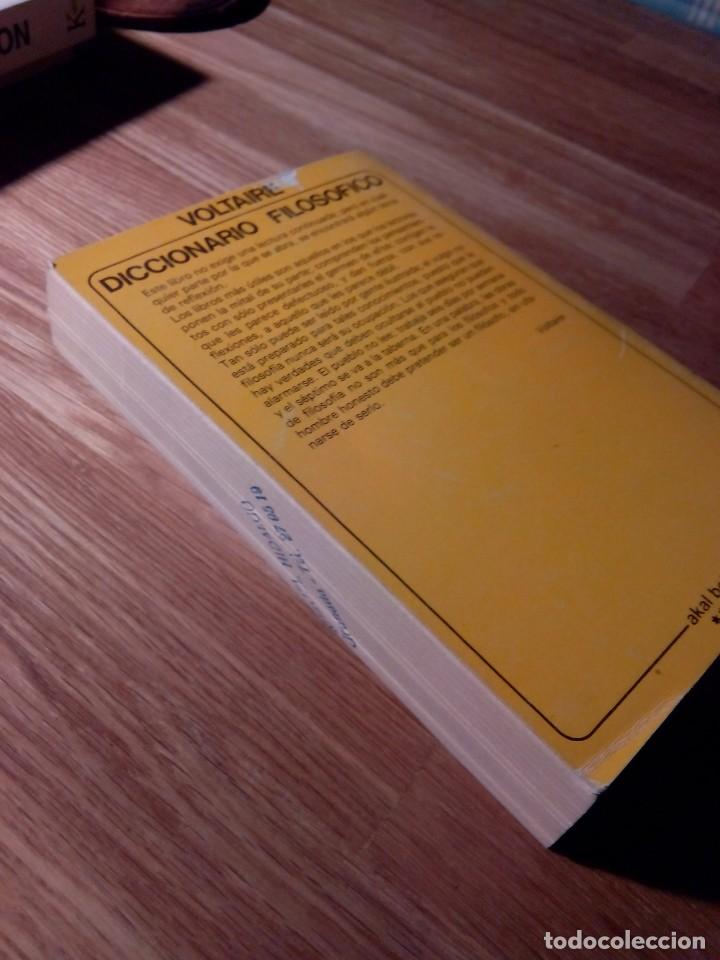 Libros de segunda mano: DICCIONARIO FILOS&Oacute;FICO / VOLTAIRE - Foto 2