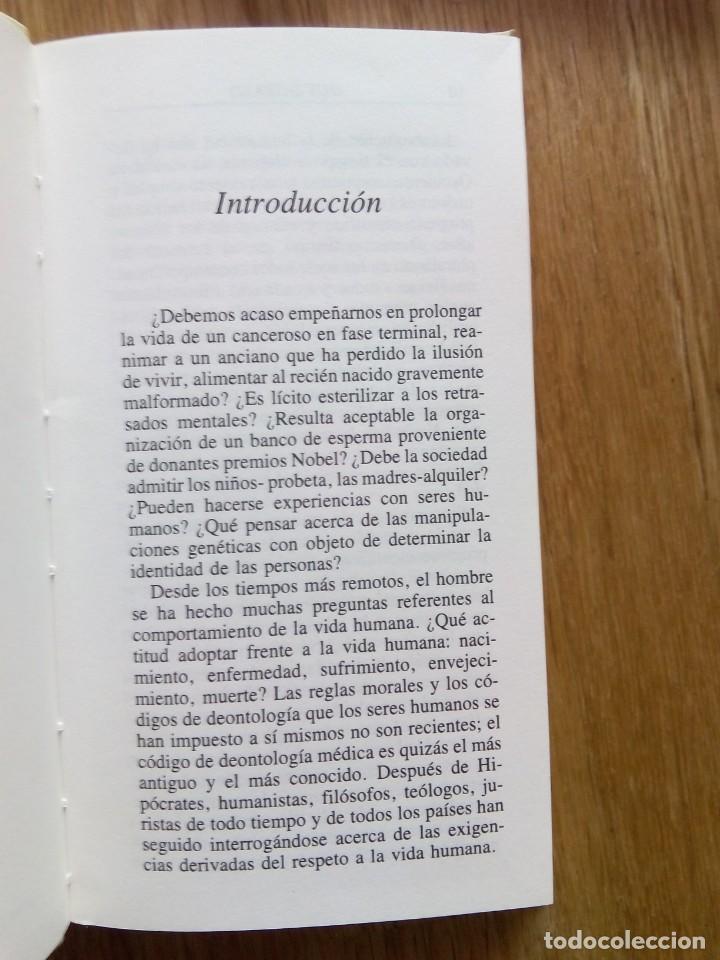 Libros de segunda mano: LA BIO&Eacute;TICA / GUY DURAND - Foto 4