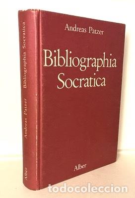 Libros de segunda mano: Bibliographia Socratica. (Obras sobre S&oacute;crates en orden cronol&oacute;gico-sistem&aacute;tico. 2.301 fichas