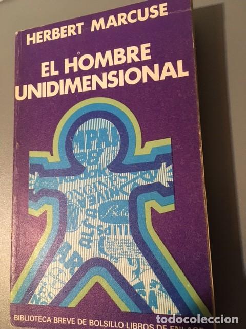 Libros de segunda mano: EL HOMBRE UNIDIMENSIONAL. HERBERT MARCUSE. - Foto 1