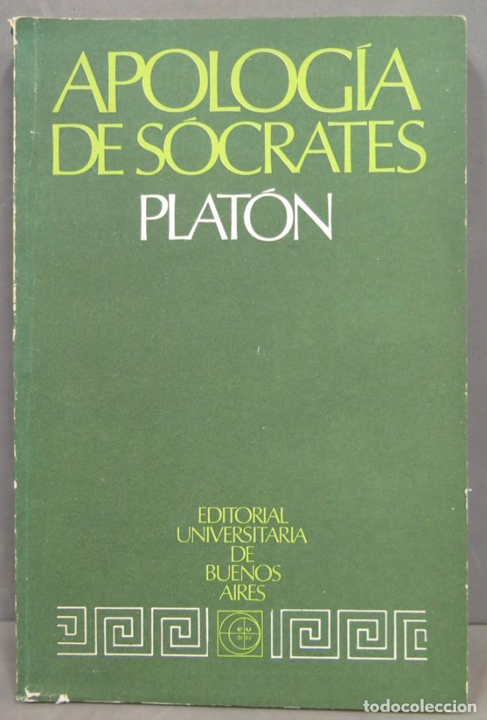 Libros de segunda mano: Apolog&iacute;a de S&oacute;crates. Plat&oacute;n - Foto 1