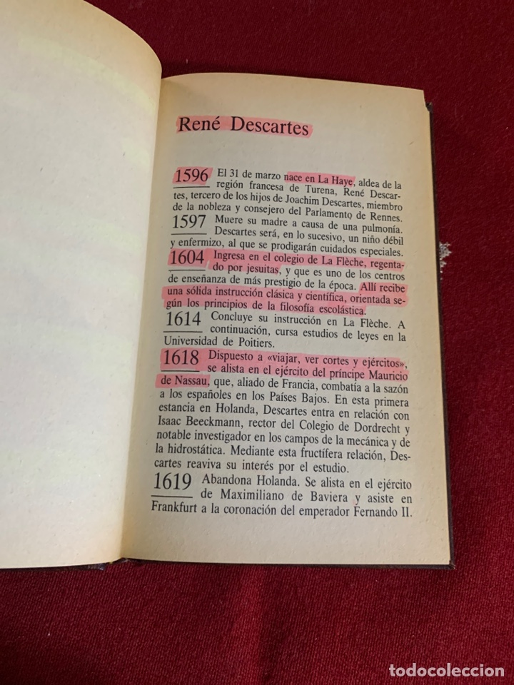 Libros de segunda mano: Discurso del m&eacute;todo. Ren&eacute; Descartes. - Foto 5