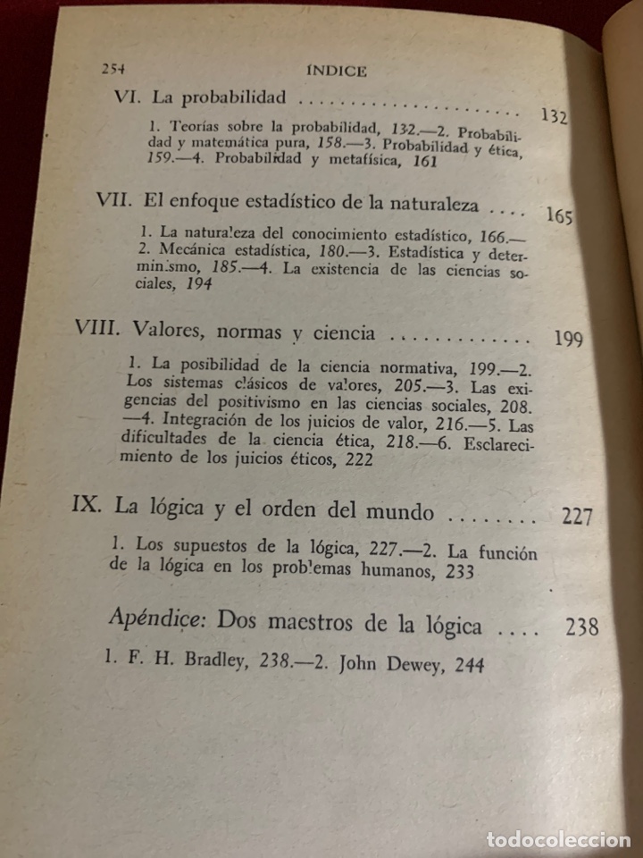 Libros de segunda mano: Introducci&oacute;n a la l&oacute;gica. Morris R. Cohen. - Foto 6