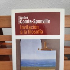 Libros de segunda mano: INVITACIÓN A LA FILOSOFÍA ANDRÉ COMTE-SPONVILLE PAIDÓS. Lote 313142873