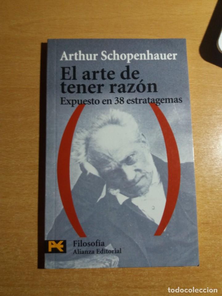 Libros de segunda mano: EL ARTE DE RAZONAR. ARTHUR SCHOPENHAUER - Foto 1