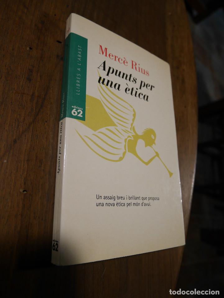 Libros de segunda mano: Apunts per una &egrave;tica, Merc&egrave; Rius, en catalan. - Foto 1