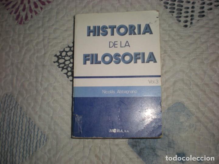 historia de la filosofía.vol.3;n.abbagnano;hora - Comprar Libros de