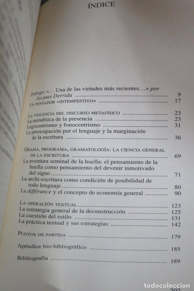 Libros de segunda mano: Jacques Derrida. texto y deconstrucci&oacute;n. DE PERETTI - Foto 2