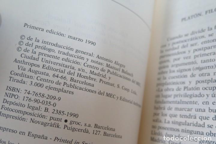 Libros de segunda mano: TEETETO. PLATON - Foto 2