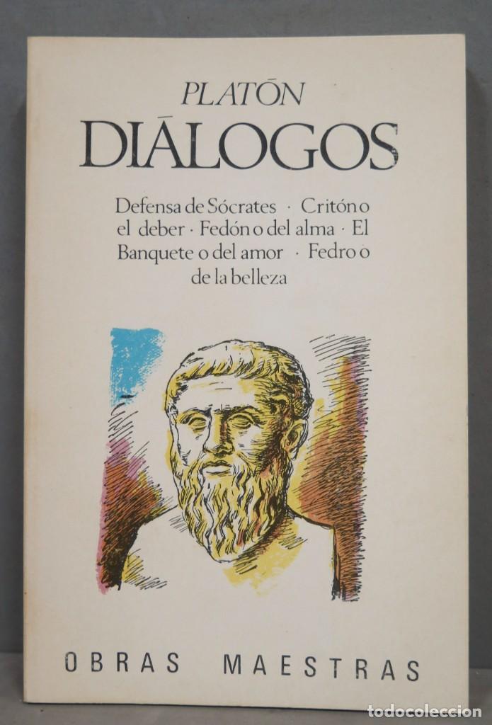 Libros de segunda mano: DIALOGOS. PLATON. OBRAS MAESTRAS - Foto 1