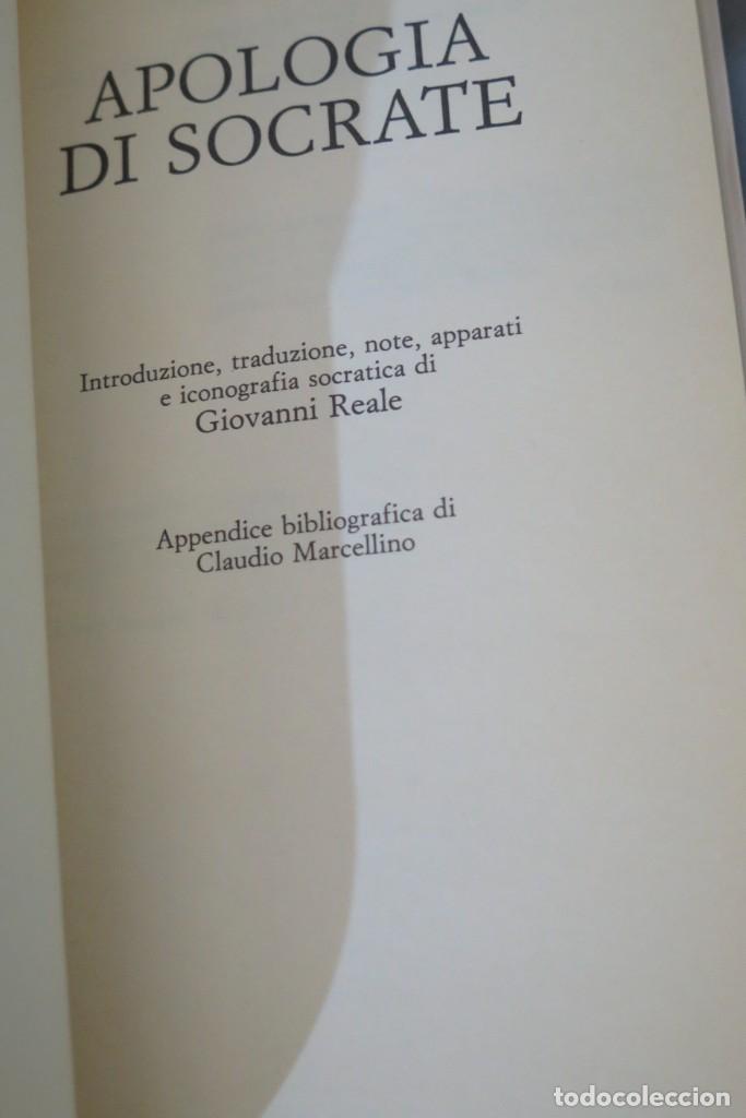 Libros de segunda mano: APOLOGIA DI SOCRATE. PLATONE - Foto 2