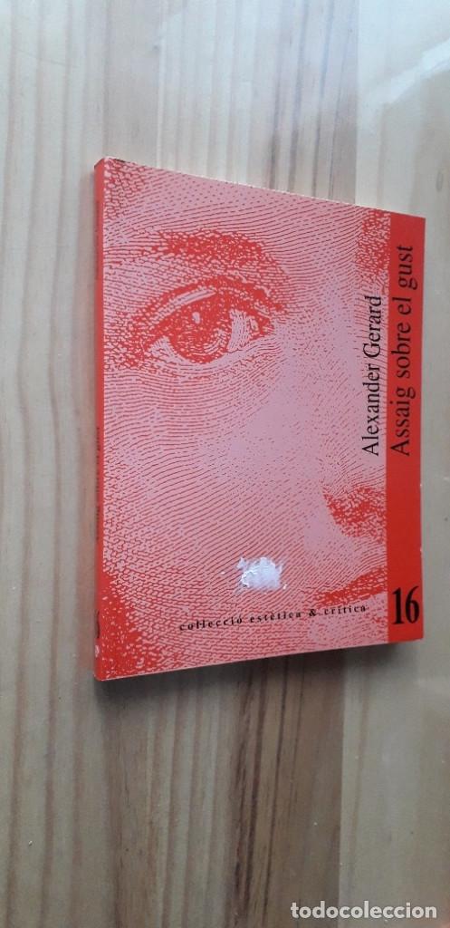 Libros de segunda mano: ASSAIG SOBRE EL GUST (edici&oacute;n en catal&aacute;n) - ALEXANDER GERARD - Foto 1