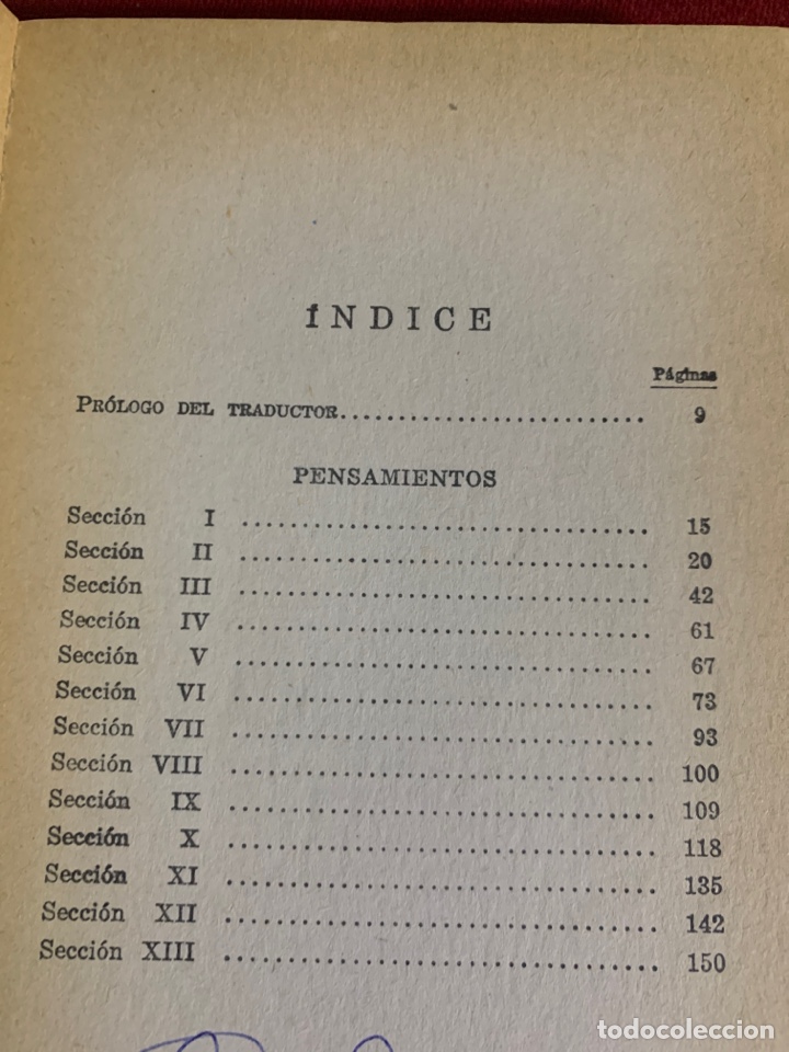 Libros de segunda mano: Pensamientos. Pascal. - Foto 4