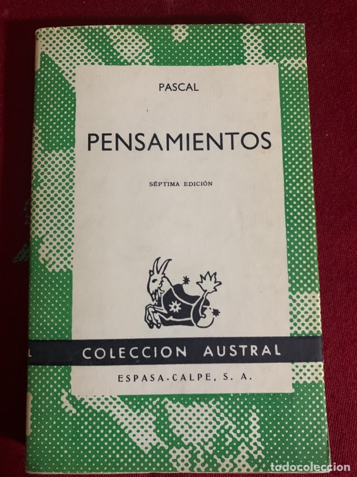Libros de segunda mano: Pensamientos. Pascal. - Foto 1