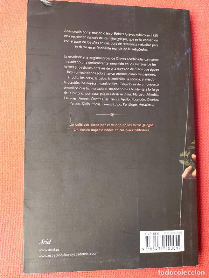 Libros de segunda mano: Robert Graves, Los Mitos Griegos / Ariel 2017 - Foto 2