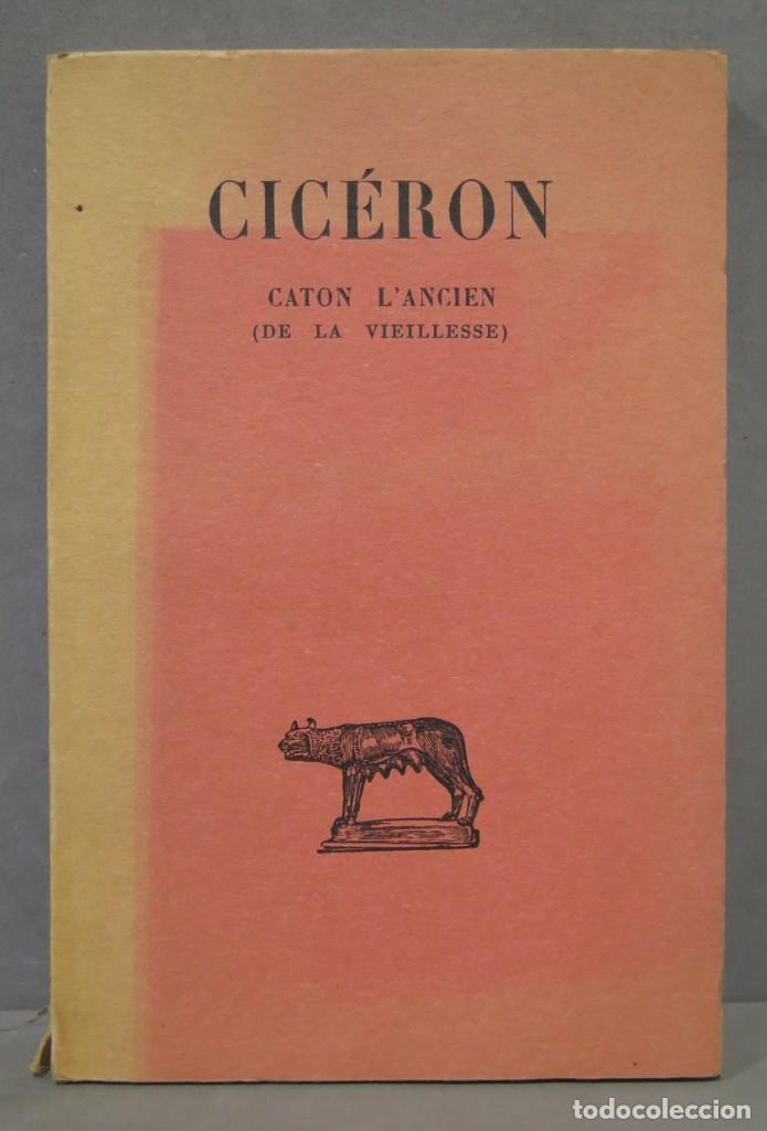 Libros de segunda mano: 1969.- Caton l&acute;Ancien. CICERON - Foto 1