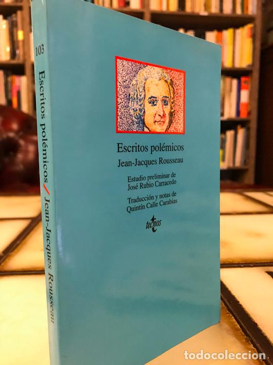 Libros de segunda mano: Escritos pol&eacute;micos. Jean-Jacques Rousseau. Tecnos - Foto 1