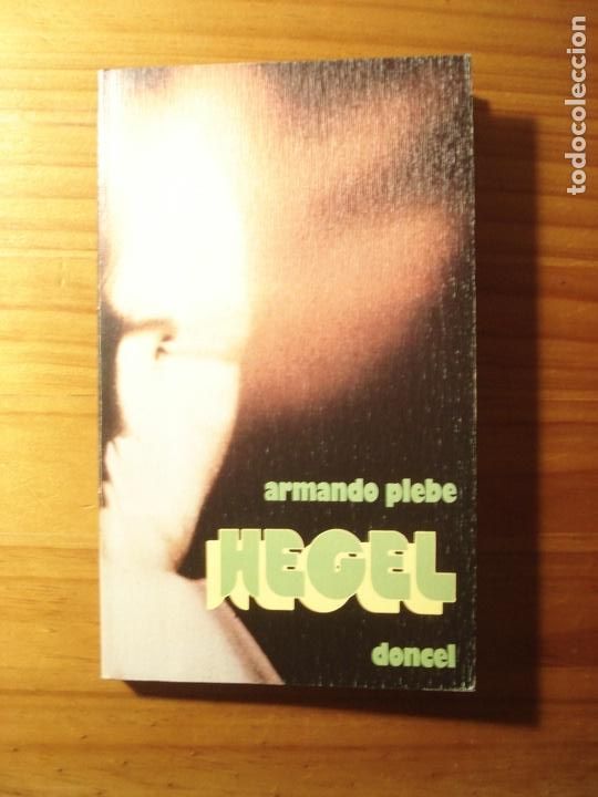 Libros de segunda mano: Armando Plebe Hegel Doncel - Foto 1