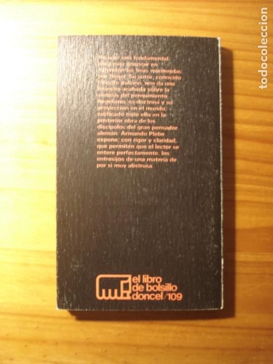 Libros de segunda mano: Armando Plebe Hegel Doncel - Foto 2