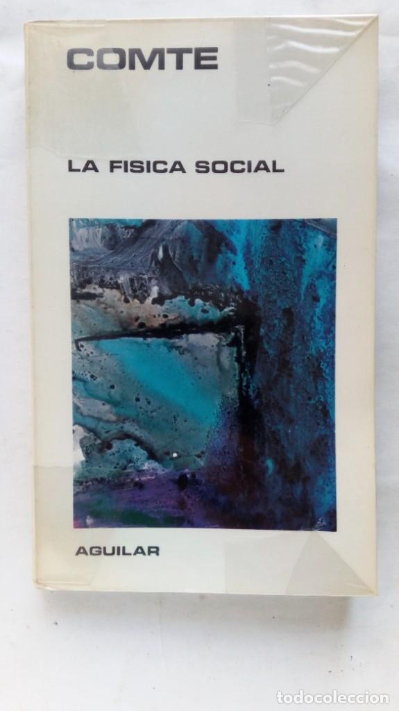 Libros de segunda mano: La f&iacute;sica social. Comte. - Foto 1