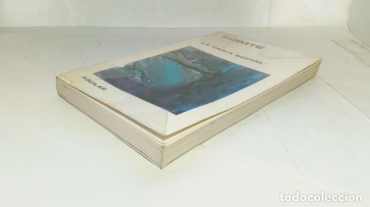 Libros de segunda mano: La f&iacute;sica social. Comte. - Foto 7