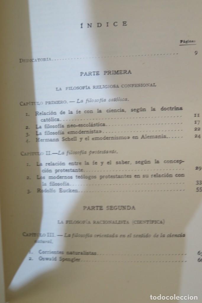 Libros de segunda mano: LA FILOSOF&Iacute;A ACTUAL. MESSER - Foto 2