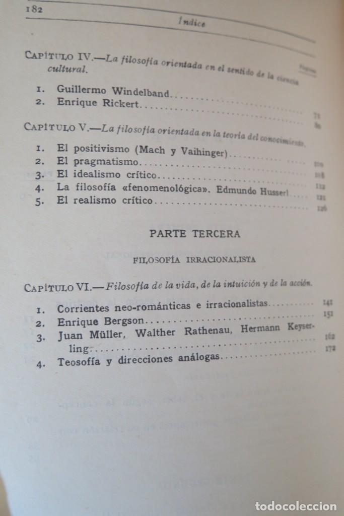 Libros de segunda mano: LA FILOSOF&Iacute;A ACTUAL. MESSER - Foto 3