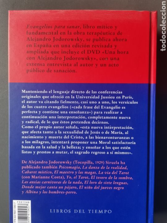 Libros de segunda mano: EVANGELIOS PARA SANAR. Alejandro Jodorowsky - Foto 2