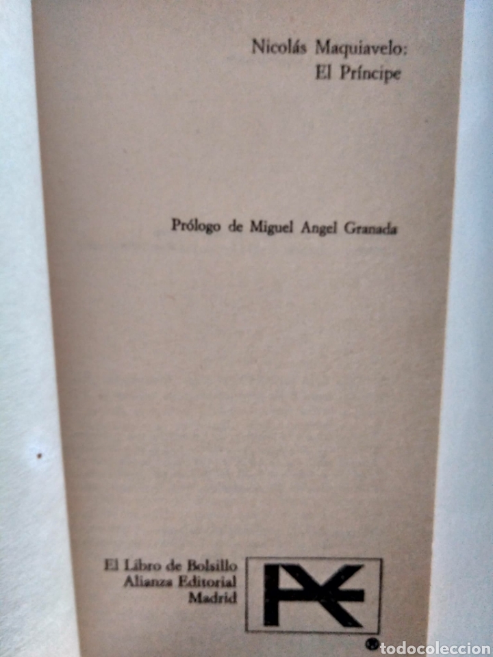 Libros de segunda mano: El pr&iacute;ncipe / Maquiavelo - Foto 2