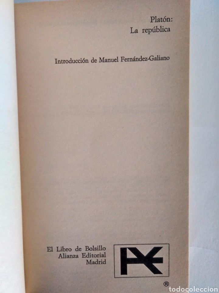 Libros de segunda mano: La Rep&uacute;blica / Plat&oacute;n - Foto 2